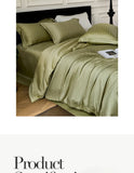 Popxstar  Nordic Silk Bedding Set 4pcs Luxury Lyocell Duvet Cover Set Flat Sheets Set 2 Pillowcases Twin Double Queen Size Bed Linen Set