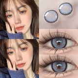 Popxstar  New Lense 1 Pair Color Contact Lenses with Natural Eye Contact Lenses Blue Brown Green Lenses Pupils Beauty Color Lens