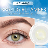 Natural Color Lens Eyes 2pcs Color Contact Lenses For Eye Blue Beauty Contact Lenses Eye Yearly Cosmetic Color Lens