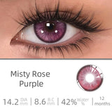 Popxstar Love Story series Multiple colors Natural soft Contact lenses Blue Lenses Green Pupils Lens Yearly Cosmetic