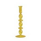 Popxstar Glass Candle Holders Nordic Decor Taper Candle Holder Candlesticks for Home Wedding Room Decoration Party Vase Home Decor