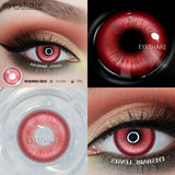 1Pair Halloween Cosplay Color Contact Lenses Eye Anime Lenses Color Contact Lenses Eye Color Lenses