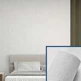 Popxstar  10m 1 roll DIY 3D linen texture self-adhesive wallpaper,PVC wallpaper tile wall paste, used in living room, dining room,bathroom