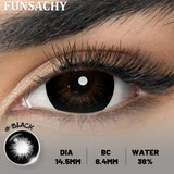 1 Pair NEW Colored Pupils Makeup Green Contact Lenses Beauty Women Colored Pupils Cosmetic Brown Natural Lenses Yearly