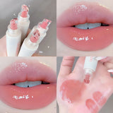 Popxstar Jelly Lip Gloss Lasting Nude Pink High Gloss Lip Glaze Moisturizing Lipstick Mirror Water Lip Tint Korean Beauty Lip Care Makeup