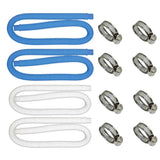 Popxstar 2 Pcs Inflatable Spa Pool Hose Replacement INTEX-Hose 1-1/4 Inch Accessory Hose For 300/330/530/1000 Gallon Pool Pumps