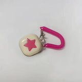 Cute Heart Case For Samsung Galaxy Buds FE/Buds2/Buds2 Pro Earphone Case For Galaxy Buds Live Transparent Flash with Pendant