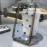 Popxstar For iPhone 15 Pro Max Case For iPhone 11 Case iPhone 16 13 12 14 Pro Max XR XS X 7 8 Plus SE Love Heart Clear Shockproof Cover