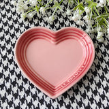 Popxstar Heart-Shaped Ceramic Cat Bowl-Extra Wide Anti-Vomiting Stress-Free Design,12cm Durable Ceramic Pet Bowl for Small Cats & Dogs
