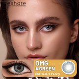 Color Contact Eye Color Lenses Makeup Natural Brown Lens Cosmetics Gray Eyes Lenses Woman Makeup Softlenses