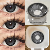 1pair Green and Red Anime Cosplay Colored Contact Lenses for Cosplayers: Daily, Party, and Eye Beauty Makeup Contacts