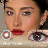 NEW Color Contact Beauty Blue Colorcon Natual Black Lens Big Eyes Cosmetic Red Lenses Colorcon Beauty Brown Soft Pupils