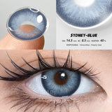 Popxstar New Colored Contact Lenses for Eyes 1 Pair Fashion Blue Eyes Lenses Brown Contacts Green Lenses Yearly Gray Contacts