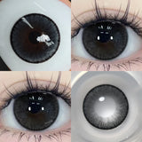 Popxstar  1 Pair Purple Beauty Colored contact lenses For Eyes Halloween Makeup Lens Pupils Fashion Big Eye Lenses Myopia Lenses