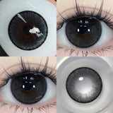 Popxstar  -1 Pair(2pcs) Brown Beauty Colored Contact Lenses for Eyes Purple Halloween Lens Big Eye Lens Natural Look Gray Blue Lens