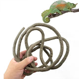 Popxstar Large Flexible Vines Rattan Habitat Decoration Bendable Jungle Branches Climb Pet Supplies Reptiles Terrarium Decor 1.5/2.5/3m