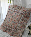 1 Piece Decorative Pillowcases Ruffle Design Pillow Cover Rustic Lace Pillowcase Bed Princess Throw Pillow Case