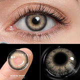 Popxstar  Eye Contacts 1pair PATTAYA-GRAY Color Lenses Colored Contact Lens Beauty Eyes Cosmetic Eyecontact Contactlen