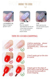 Popxstar 10ml Rainbow Purple Water Light Cat Magnetic Gel Nail Polish Shining Sliver-light Holographics Semi Permanent UV Gel