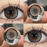 2PCS Contact Lenses for Eyes Korean Lens High Quality Natural Pupils Blue Contact Lens Cosmetics Brown Lens Fast Shipping