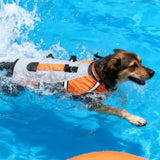 Medium Large Dog Professional Swimming Life Jacket Wear Resistant Oxford High Flotation Sleeveless Safety Water Vest