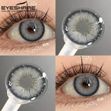 Fashion Color Contact Lenses 1 Pair Black Big Eyes Softlenses Colored Contact Lens Eye Makeup Beautiful Pupils