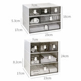 Popxstar cabin weekend inspoKawaii Ins Organizer Desktop Drawer Free Combination Storage Box Plastic Hairpin Makeup Cosmetics Desk Storage Organizer Rack