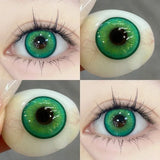 1pair Halloween Color Contact Lenses for Eye With Prescription Green Contacts Anime Purple Lenses Contacts Cosplay Yearly