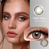 New Series Bionic Pupil Color Contact Lenses High Color Rendering Green Grey Blue Cosmetic y2k Korean Fashion Color