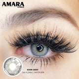 Popxstar  1 Pair GRAY Lenses Anime Accessories Color Contact Lenses for Eyes Comic Tears Eye Fashion Lenses