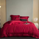 Popxstar  600TC Egyptian Cotton Soft Hotel Style Bedding Set Double Queen King Size Duvet Cover Bed Sheet/Fitted Sheet Pillowcases 4Pcs