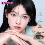 New Color Contact Lens Natural Pupils Green Lens Makeup Colored Pupils Gray Contact LensesCosmetics Natural Pupils