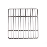 Japanese Style Charcoal Stove Aluminium Alloy Carbon Stove Portable Charcoal Grill with Grill Net Mini Square Text Stove