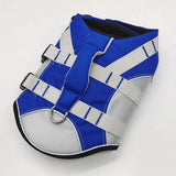 Dog Clothes Summer Dog Swimming Vest Adjustable Dog Life Jacket Buoyancy Clothes for Dog Life Jacket Service Dog Vest