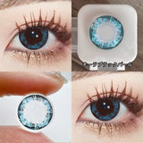 2pcs Diamond Cosplay Nightclub Party Contact Lenses Luxury Softlens 14.2mm