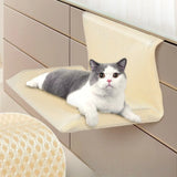 Window Cat Bed Hanging Hammock Soft Plush Cat Hammock for Indoor Cats Sunbathing All Season Pet Bed Supplies