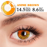 Popxstar Halloween Cosplay Cosmetics Color Contact Lenses Red Color Lens Anime White Lenses Big Eye Lenses