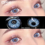 Popxstar  1 Pair Color Contact Lenses for Eyes Myopia Diopter Natural Brown Eyes Color Lenses Beauty Pupil Yearly Use Fast Shpping