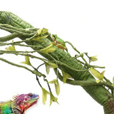 Popxstar Vines Decor Climbing Branches Resin Aquarium Fish Tank Ornament Artificial Reptile Terrarium Turtle Lizard Spider Accessories