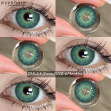 2pcs NEW Colored Contact Lenses Fashion Blue Eyes Lenses Gray Beauty Pupils Brown Eyes Contacts Green Lens 6 Months Use
