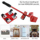 Popxstar Easy Heavy Furniture Lifter Movers Tool Washing Machine Refrigerator Transport Tool Labor-Saving Furniture Mover Hand Tools