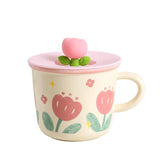 Popxstar  High Aesthetic Ins Style Ceramic Mug Creative Coffee Cup