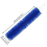 Popxstar Fan Brush Dust Removal Tool Microfibre Duster Dust Remover Cleanning Brush For Air-conditioner Furniture Shutter Home Car Cleane