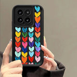 Oil Painting Love Heart Phone Case for Xiaomi Poco M6 X6 X5 X3 F5 F6 Pro Mi 14T 14 13T 12T 13 12 11 Lite5G Shockproof Back Cover