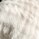 Popxstar  Autumn and winter solid color fashion rabbit plush throw pillow living room sofa throw pillow bedroom bedside with pillow core