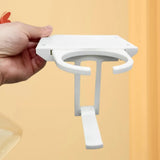 Claw Design Fold Out Drink Holder Foldable Extendable Retractable Can Claw Multi Functional Storage Rack Under-Table Cup Rack