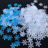 Popxstar  300Pcs/Bag Snowflake Frozen Party Snowflake Christmas Decorations For Home Winter Decorations Wedding Party Decoration