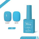 popxstar Mxsi 15ml Gel Nail Polish Neon Brown Royal Blue Red Green Pastal Nude Nail Art Varnish Gel Lacquer Top Coat UV Gel Nail Not Set