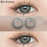 Popxstar  0~-6.00 Myopia Lenses Colored Contact Lenses with Degree Bubble Series Natural Eye Contact Prescription Lenses