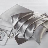 Popxstar Natural Mulberry Silk Pillowcase Decorative Luxury 6A Bed Decorative Cushion Cover Solid Envelope Style Luxury Pure Pillow Case